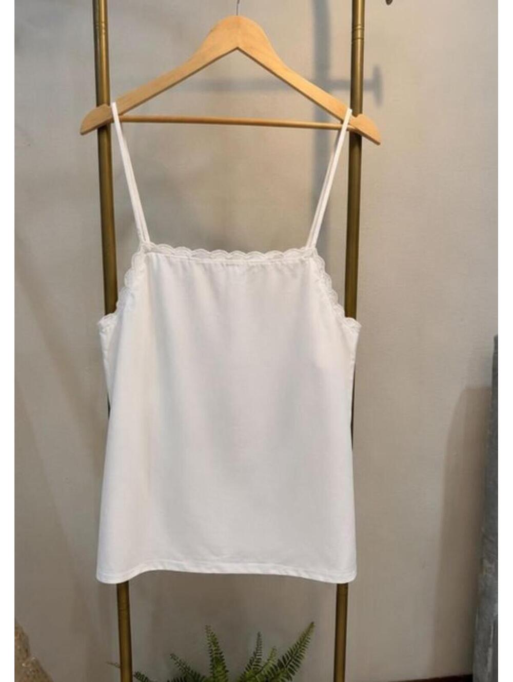 XL  Brand New Boho chic white sleepwear top